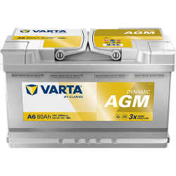 Varta AGM A6 80Ah 800A
