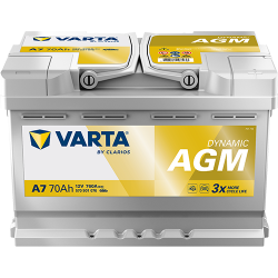 Varta AGM A7 70Ah 760A