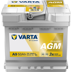 Varta AGM A9 50Ah 540A